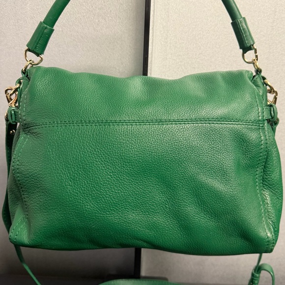 Kate Spade Green Pebbled Leather Crossbody Shoulder Bag - Picture 3 of 13